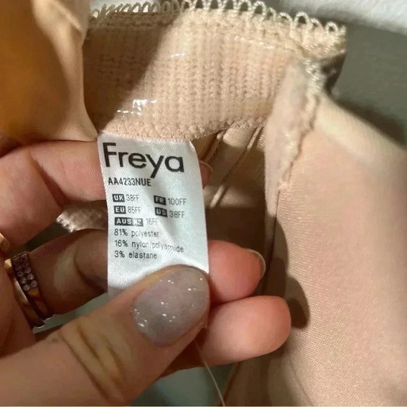 NWT Freya Deco Strapless Bra 38FF - Picture 7 of 8